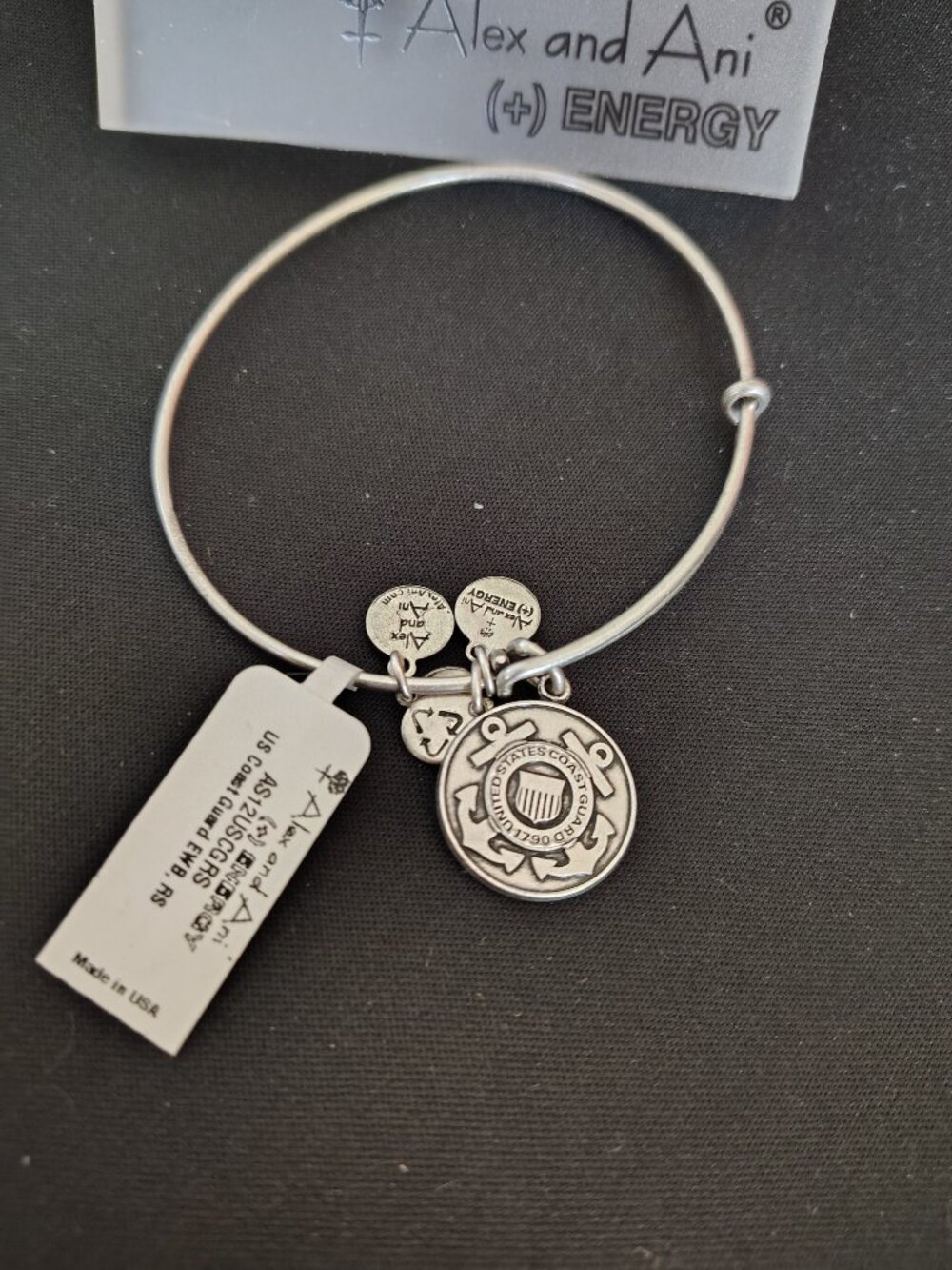Alex and Ani U.S. Coast Guard Bangle #852